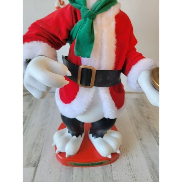 Looney Tunes Sylvester cat animated 1997 motionette Xmas Santa - Picture 5 of 16